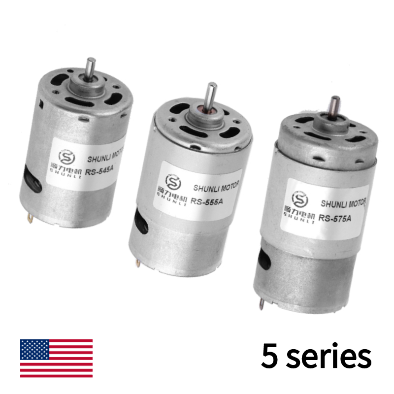 Shunli Custom Electronics RS 775 12V-24V DC Heavy & High Speed and Large Torque DC Motor for Your DIY/Toys/Science