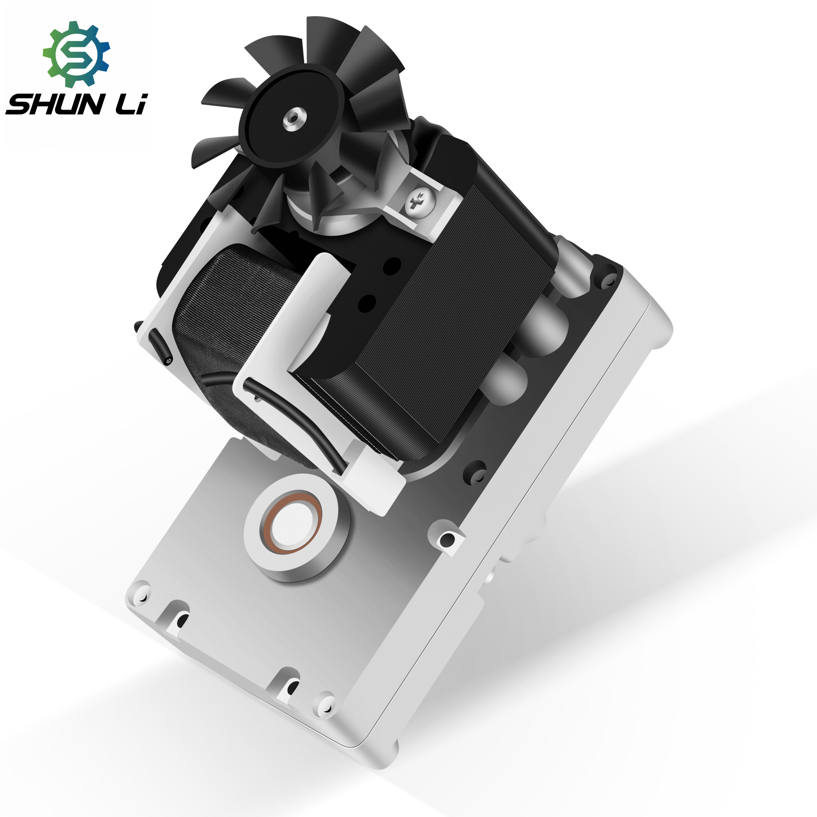 Shunli High Quality AC Motor 70B 220v Drive and Controller Permanent Magnet Motor