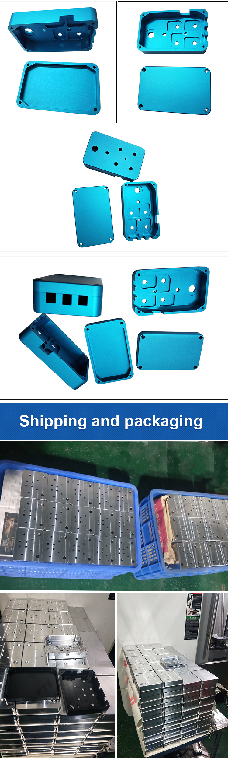 small metal box custom machining