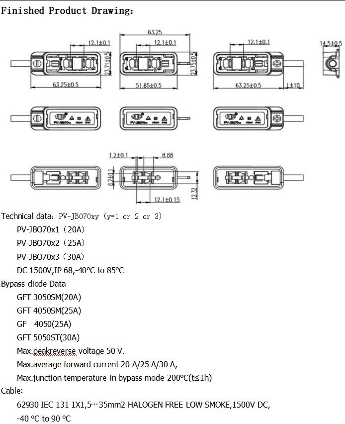 Junction box component 2