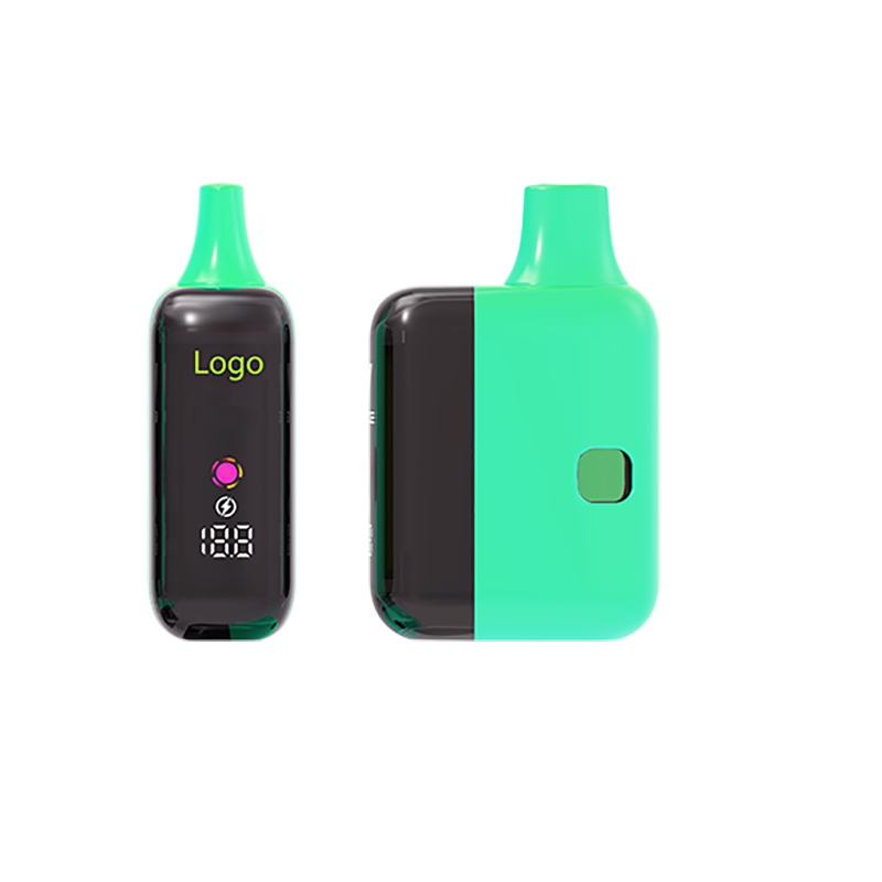 Bulk Dual Chamber Disposable Vape Pen Ceramic Coil Smart Display Empty Vape Device Custom Branding 1g 2g Switch Disposables