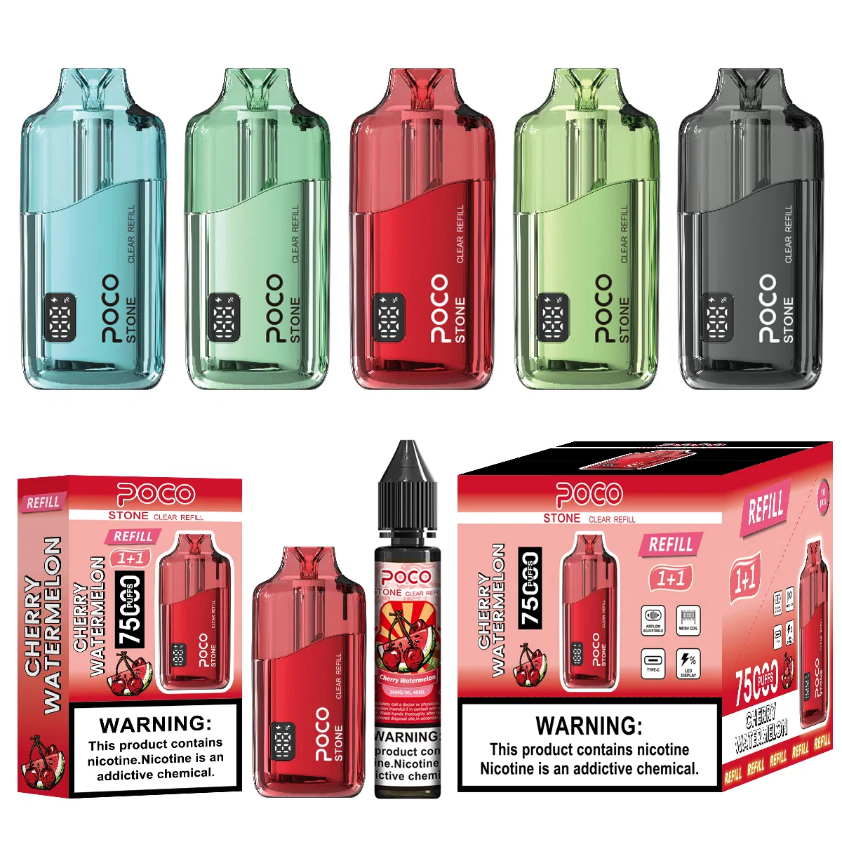 Poco Stone Disposable Vape 75K Puffs Banner 1