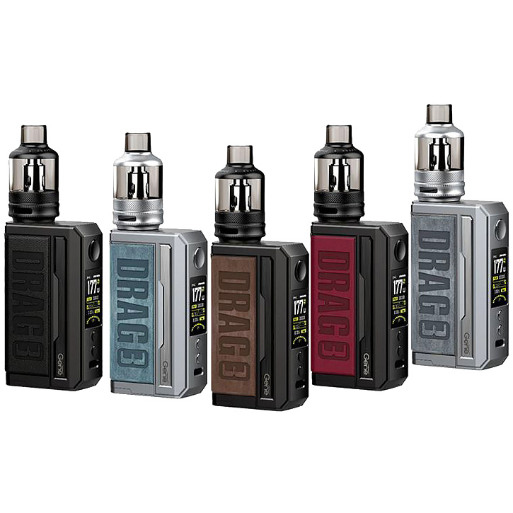 China Wholesale Voopoo Drag 3 Rechargeable Vape Mod Kit Vape Device