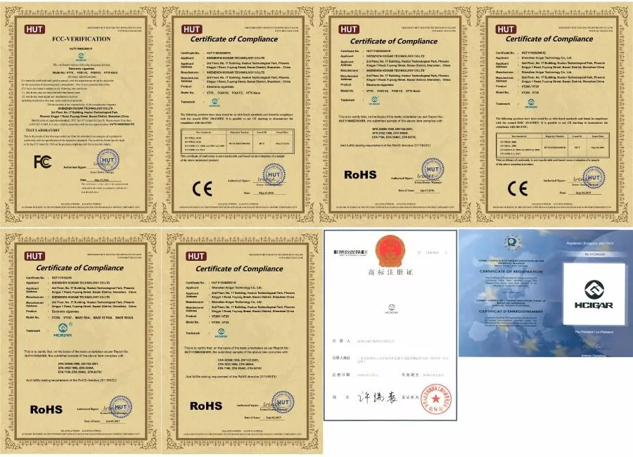 Product Certifications Document