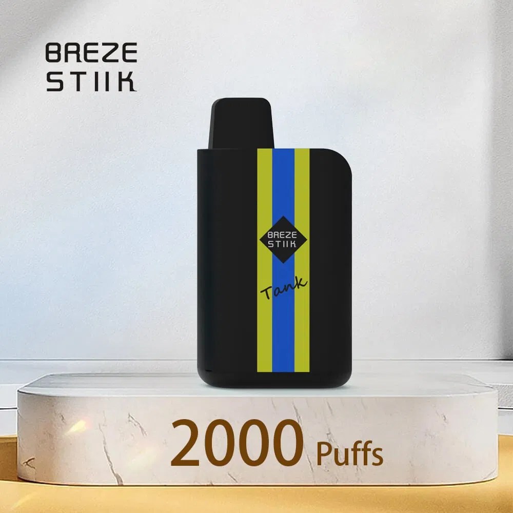 Breze Stiik Tank 2000 Puffs Disposable Vape Replaceable Pod Device Wholesale