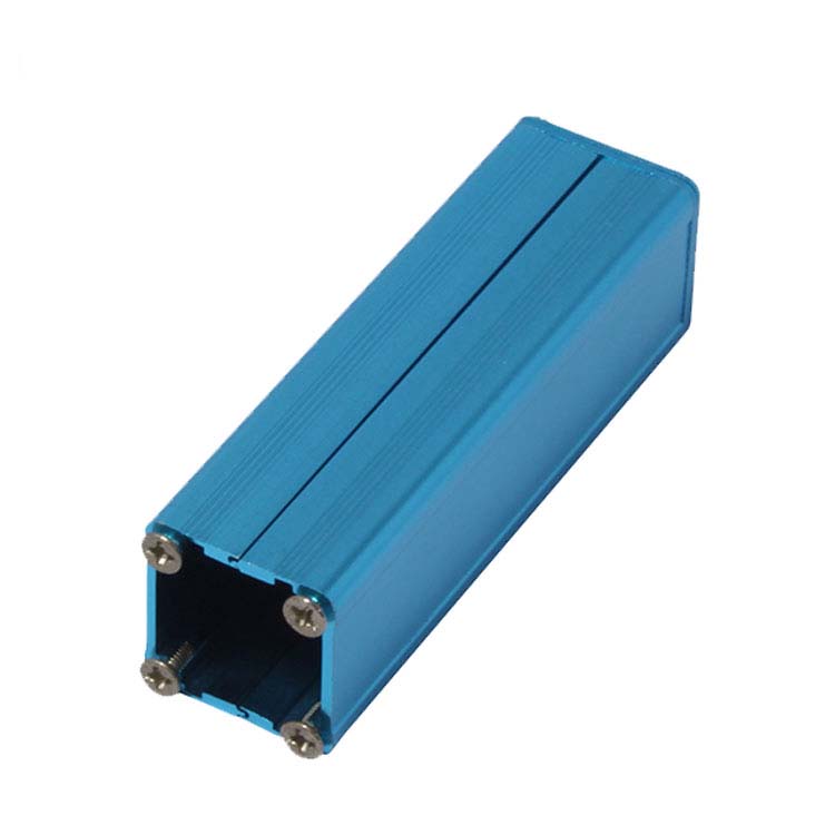 Custom OEM Fabrication Mini Extruded Aluminum Enclosure for Electronic Device PCB Housing and Industrial LED Light Boxes Case