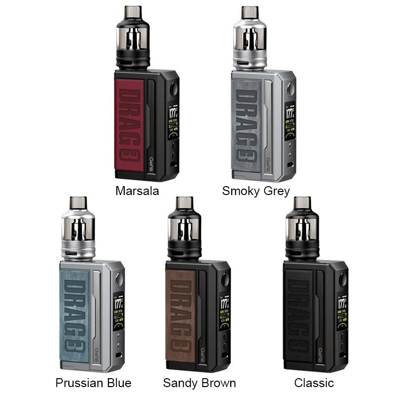 China Wholesale Voopoo Drag 3 Rechargeable Vape Mod Kit Vape Device