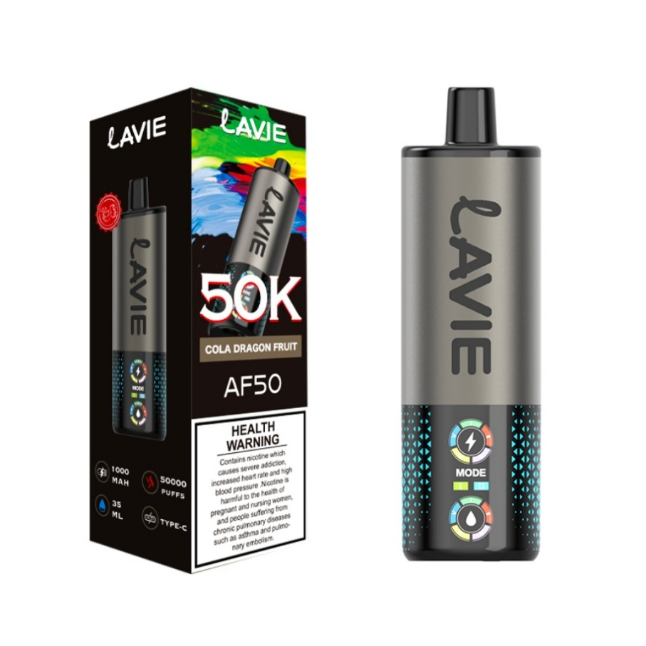 Rechargeable Smart Screen Consistent Metal Hookah Disposable E-Cigarette Vaping Device for Daily Carry
