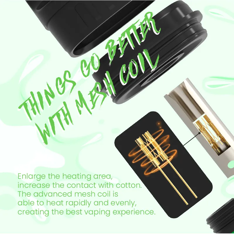 Mesh 08 II Vaporizer Disposable Mesh Coil Device