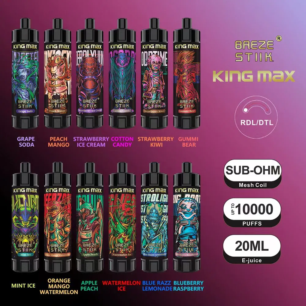 Ultimate Breze Stiik 10000 Puffs High-Capacity Vape Device