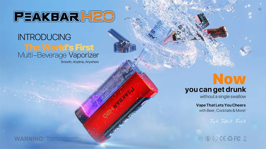 Versatile Disposable Vape Device for on-The-Go Hookah Enthusiasts