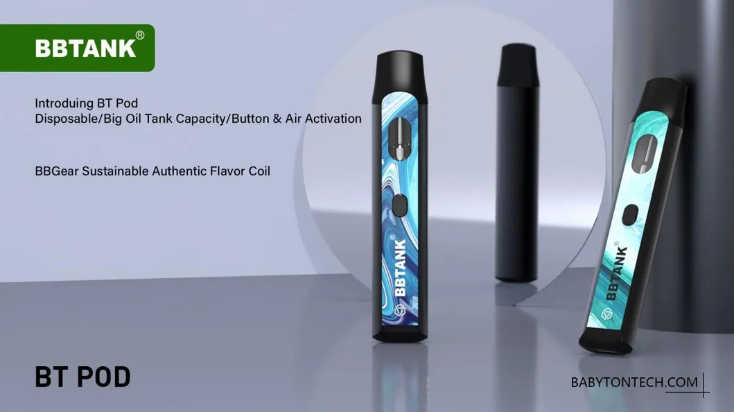 Wholesale Bbtank Bt Pod Best Empty Disposable Vape Device for Resin Rosin Oil
