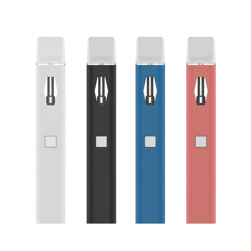 Wholesales 3ml Vape Pen Clear Window Tank Favorites 3 Gram Pod System Starter Kits Empty Disposable Device with Pre-Heating Function