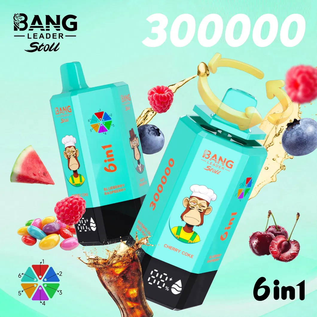 Compact Portable Bang 300K Best Disposable 2026 Adjustable Wattage New Year Gift Vaportizer Vape Device