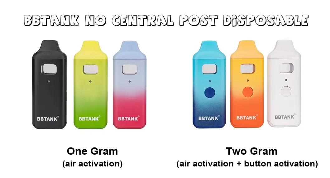 No Central Post Disposable Ceramic Vape Device