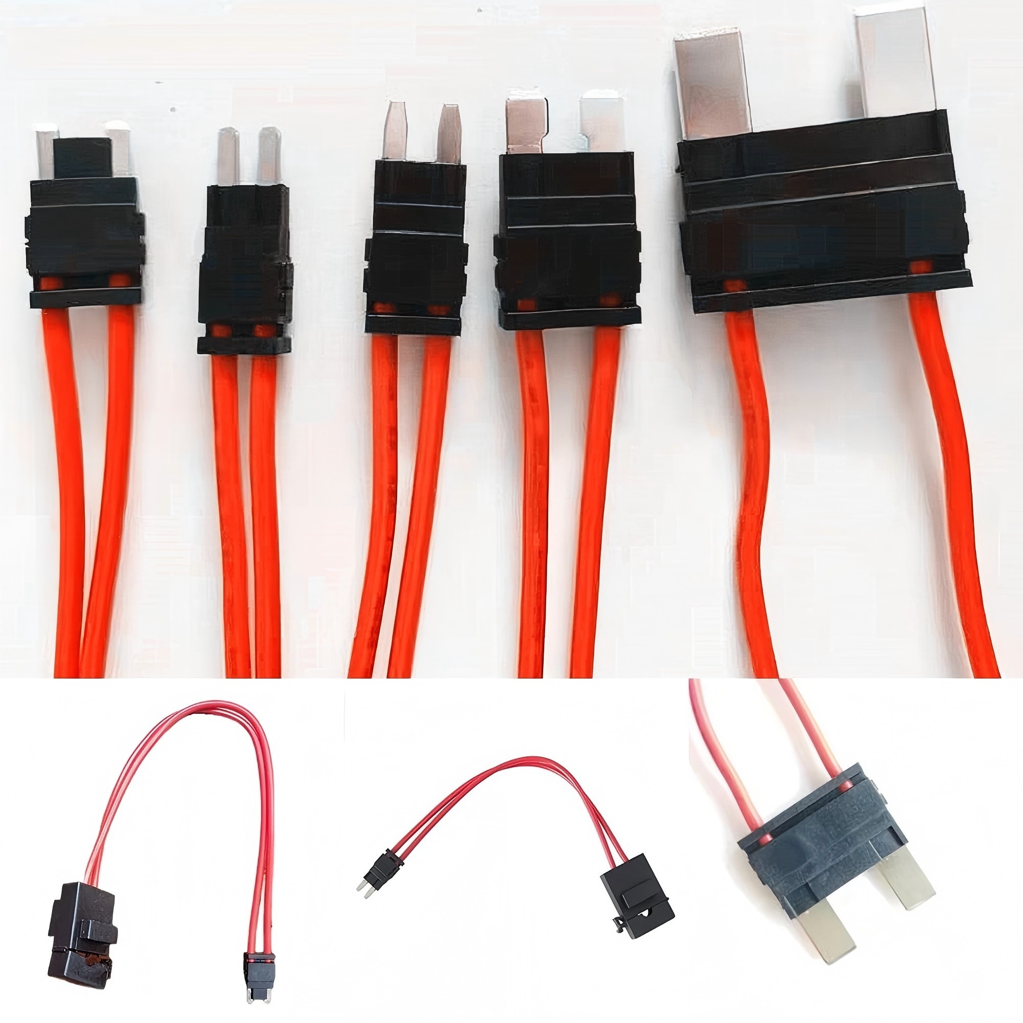 Factory Selling Car Modification ACC Fuse Box Car ACC Fuse Box 1pc 16AWG Wire 230mm Large Medium Small Micro2 Mini