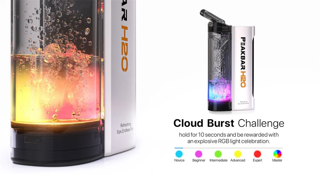 Versatile Disposable Vape Device for on-The-Go Hookah Enthusiasts