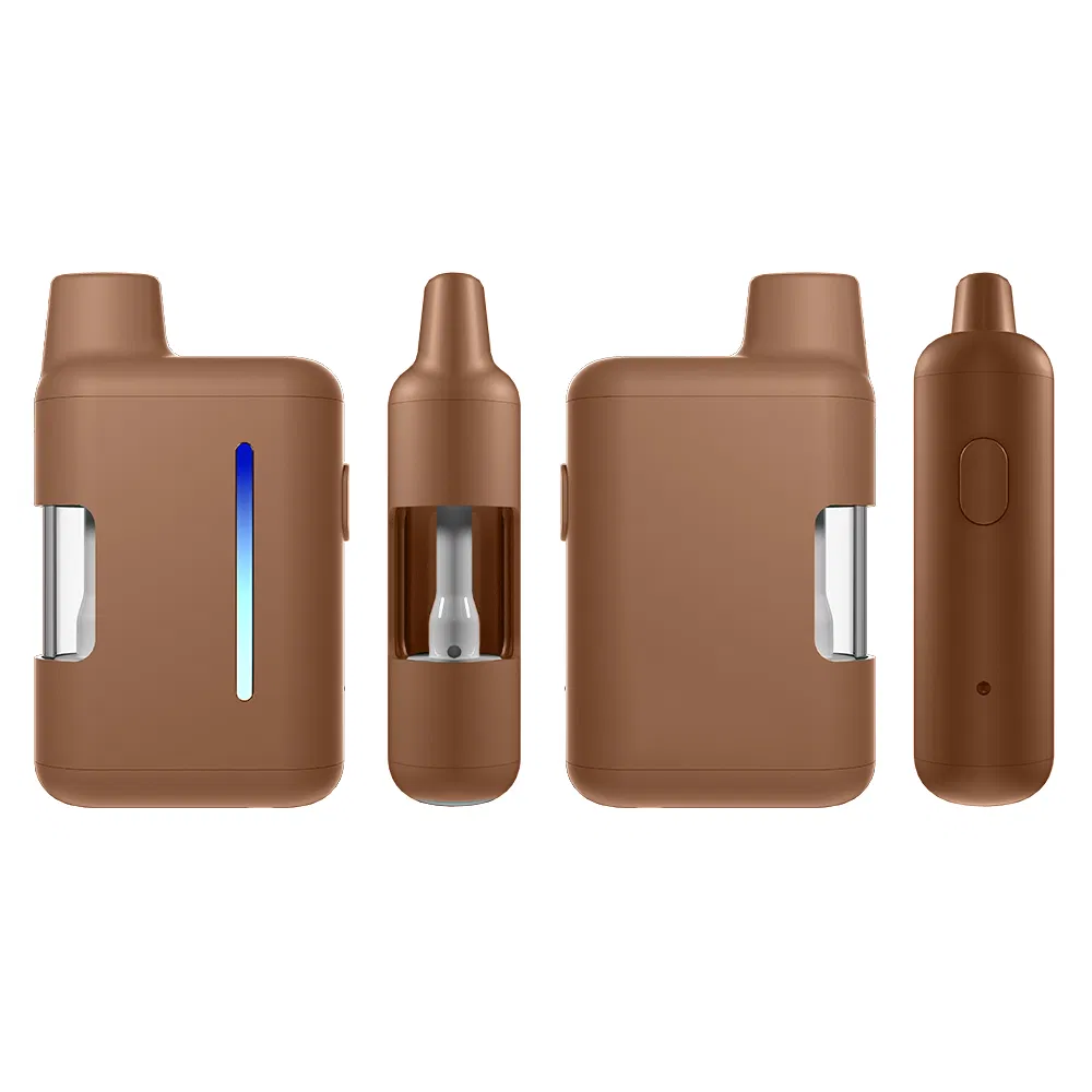 0.5g 1g 2g Metal-Free Ceramic Coil Live Resin Rosin Compatible Glass Tank Disposable Vape Pen Rechargeable OEM Device