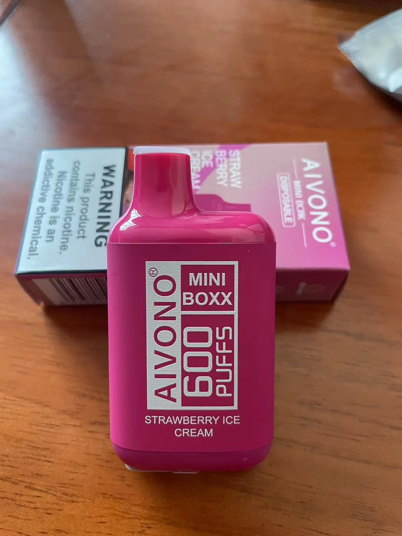 Aivono 600 Puffs Disposable E-Cigarette 2ml Vape Device Mini Boxx