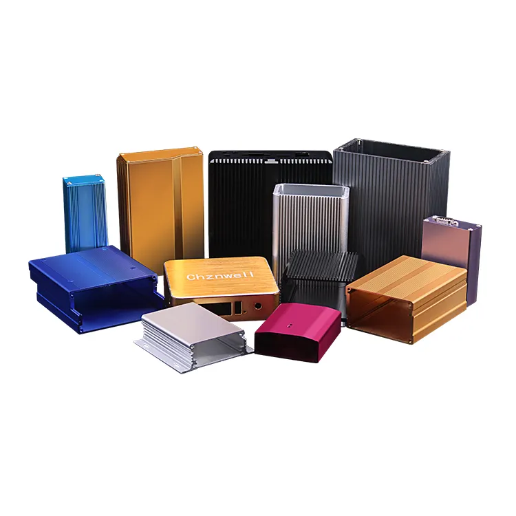 C-BOX ZSTC Custom Small Molded Black Plastic Electronics Enclosure for PCB Power Adapter Housing Abs Junction Box Case