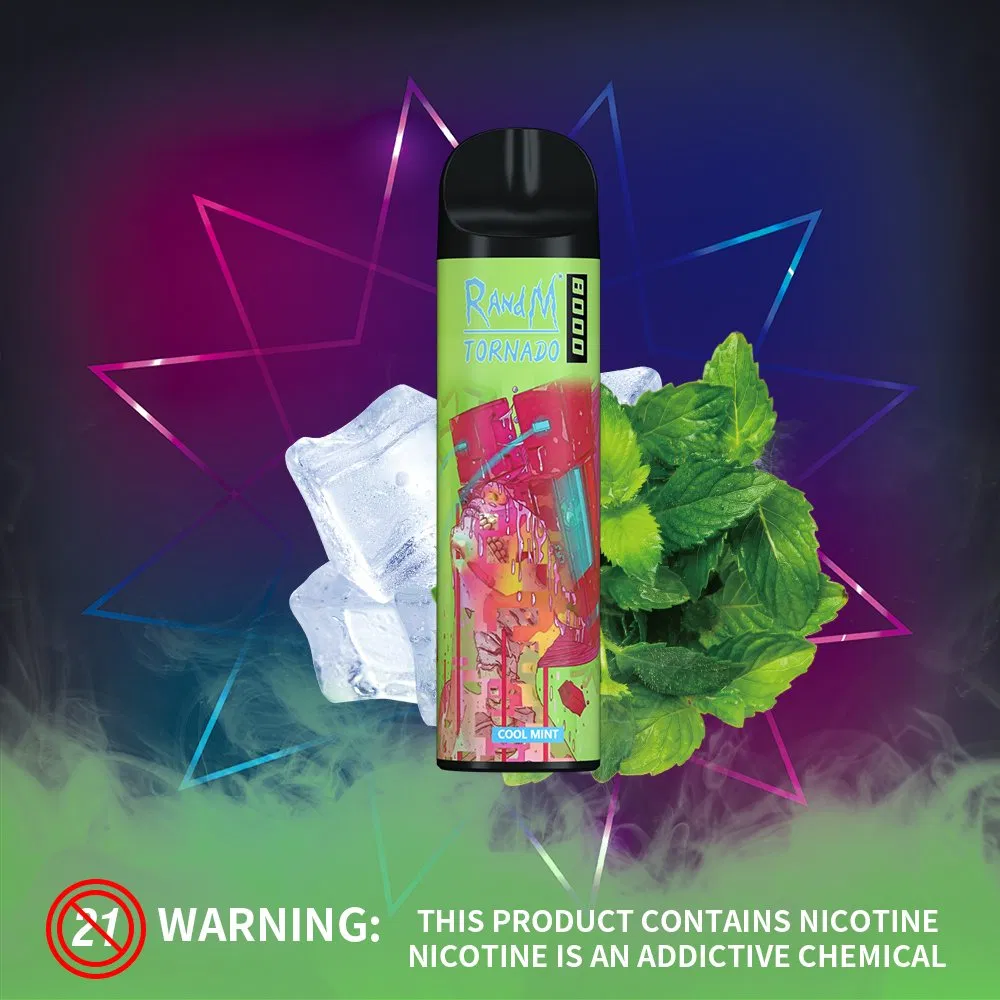 2022 New Wholesale Factory Sale Tornado 8000 Disposable Vape Device