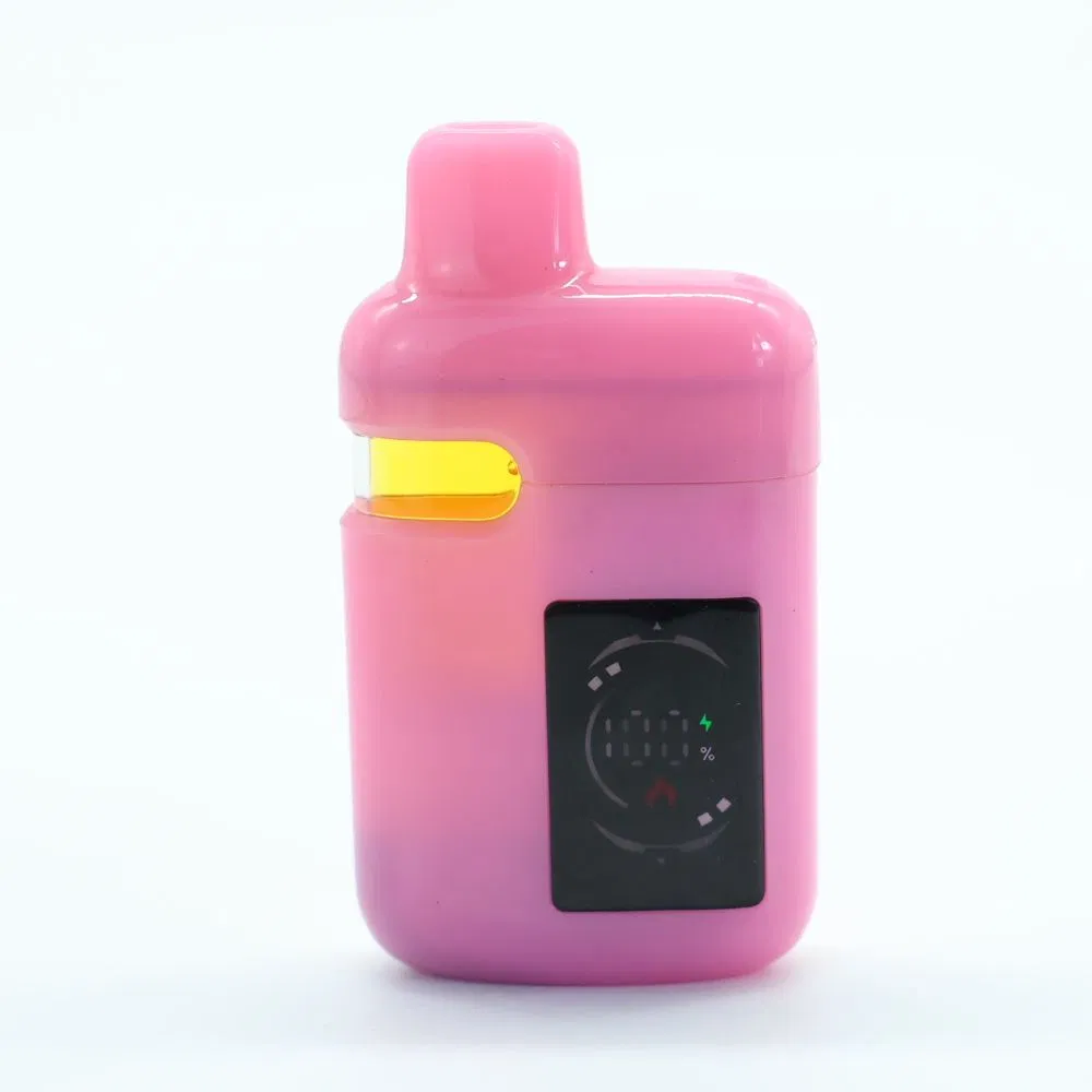 Custom Logo Empty Vape Cartridge Device for Distillate Live Resin Thick Oil Ceramic Coil Smart Screen 2ml 2g 2gram