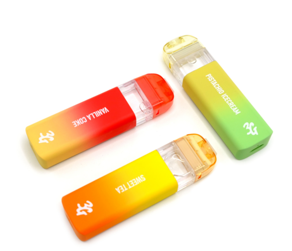 High-Capacity Disposable Vape Device with 3.0ml Oil and Flavors