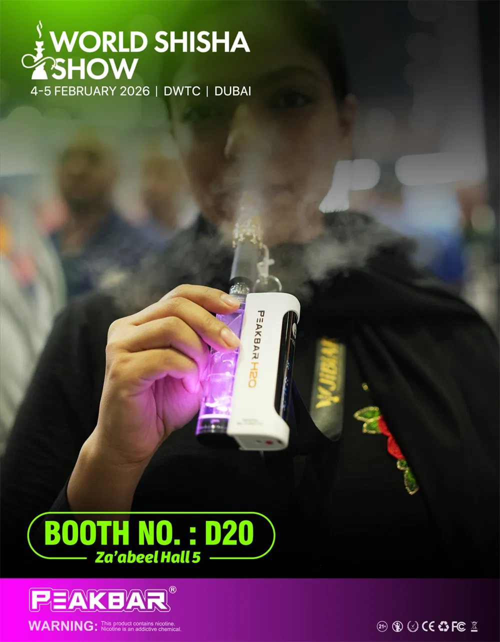 Versatile Disposable Vape Device for on-The-Go Hookah Enthusiasts