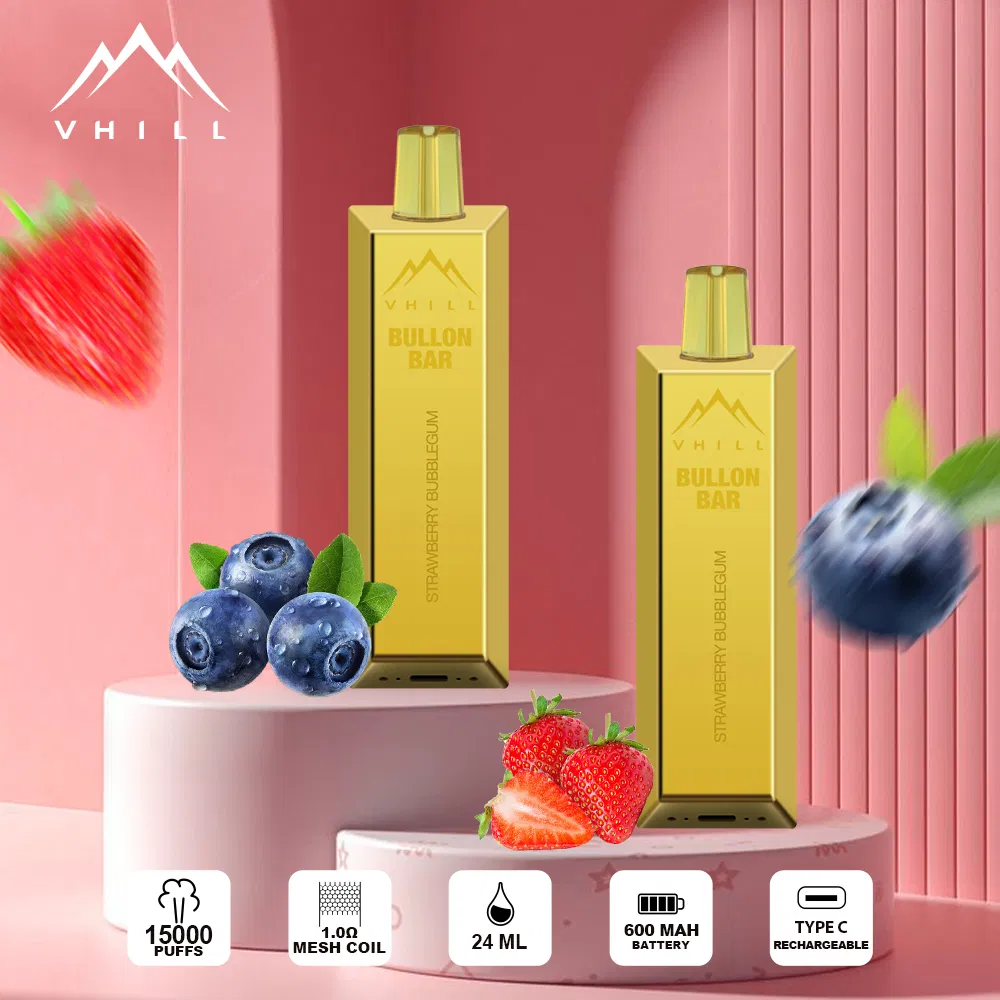 Vhill Bullion Bar 15000 Puffs Detail 1