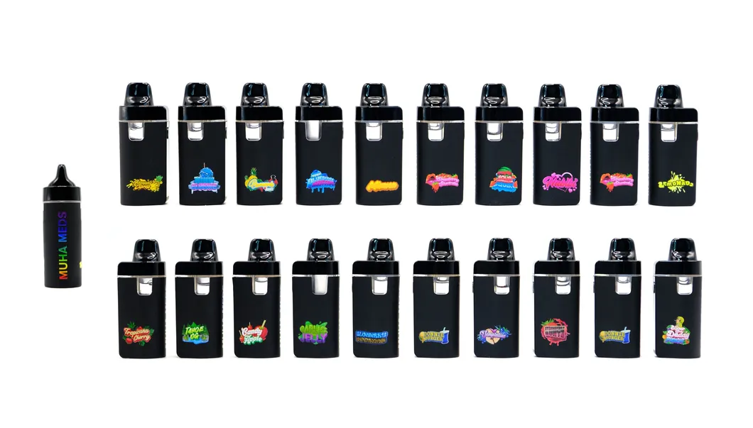 Customizable Vape Device with 2ml Liquid Oil and 500mAh Battery
