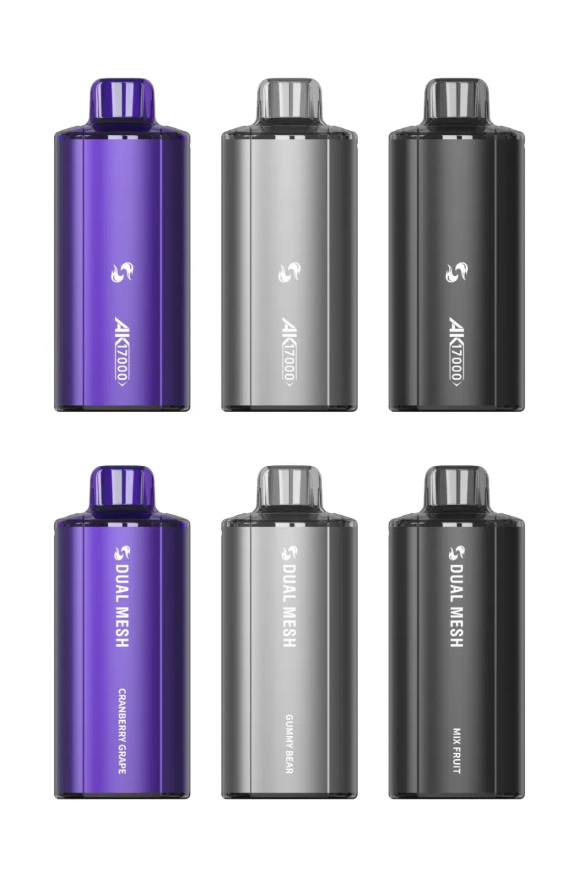 Box Vape Device 15000puffs Dual Mesh Coil with Rechargeable Battery and Airflow Adjustable