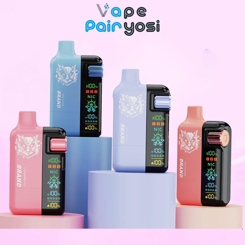 E-Cigarette Replaceable Disposable 30000 30K Puff Pod Vape 10000mAh Rechargeable Device