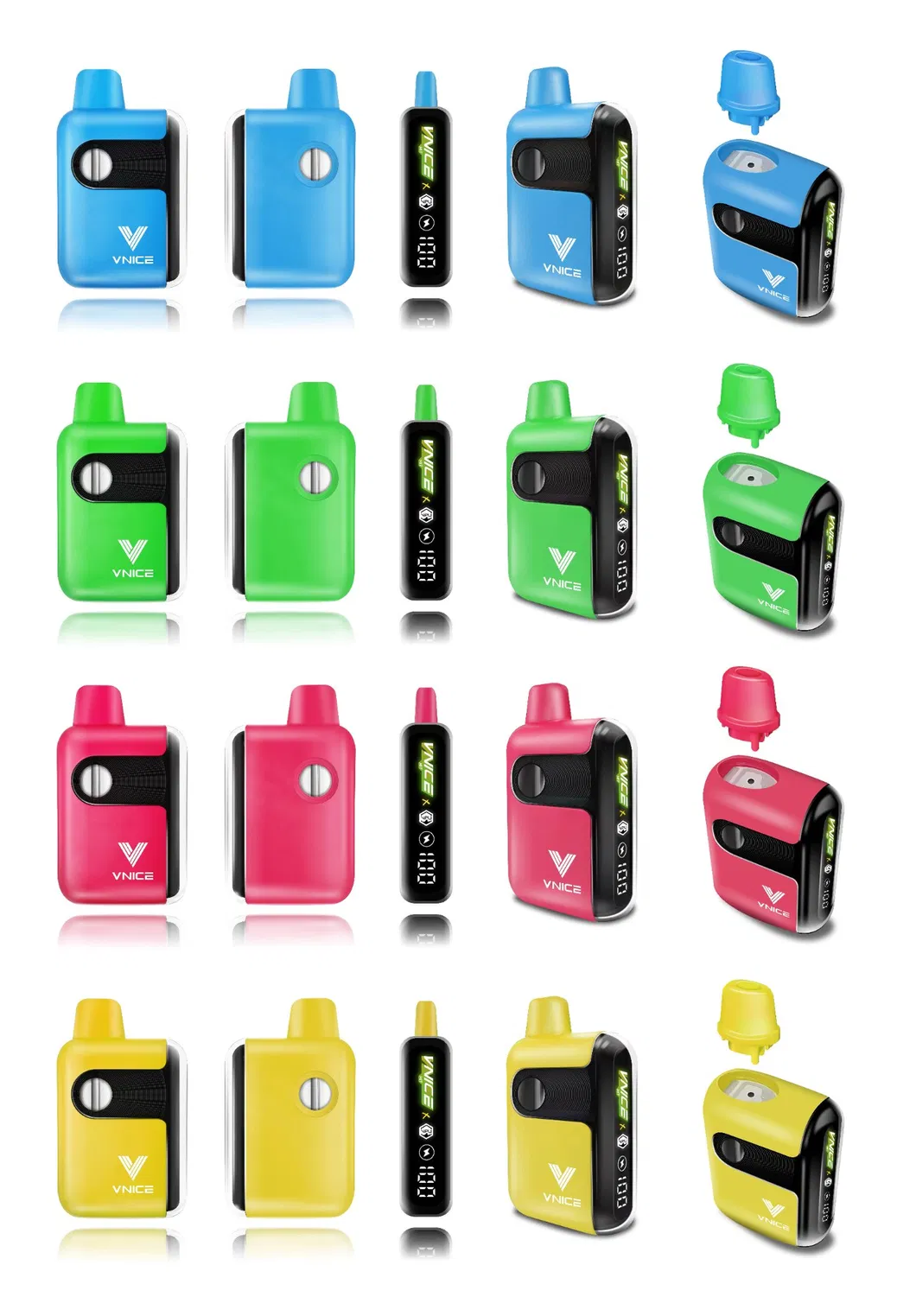 High-End Ceramic Cartridge Optional Capacity 2ml/3.0ml/5.0ml High Capacity Battery Disposable Empty Vape Device