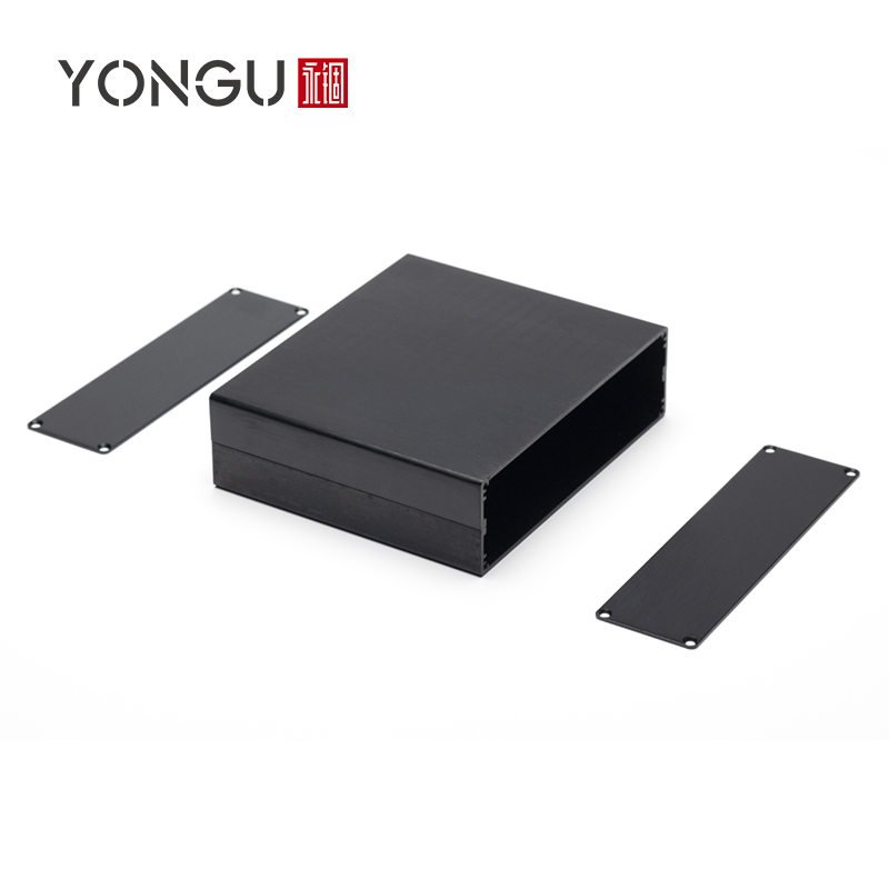 Yonggu H32 152*44MM DIY Inverter Junction Box Controller Metal Cooling Case Split Enclosure for PCB Audio Amplifier Power Supply