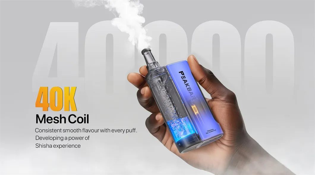 Versatile Disposable Vape Device for on-The-Go Hookah Enthusiasts