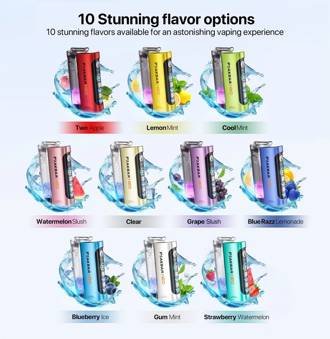 Versatile Disposable Vape Device for on-The-Go Hookah Enthusiasts