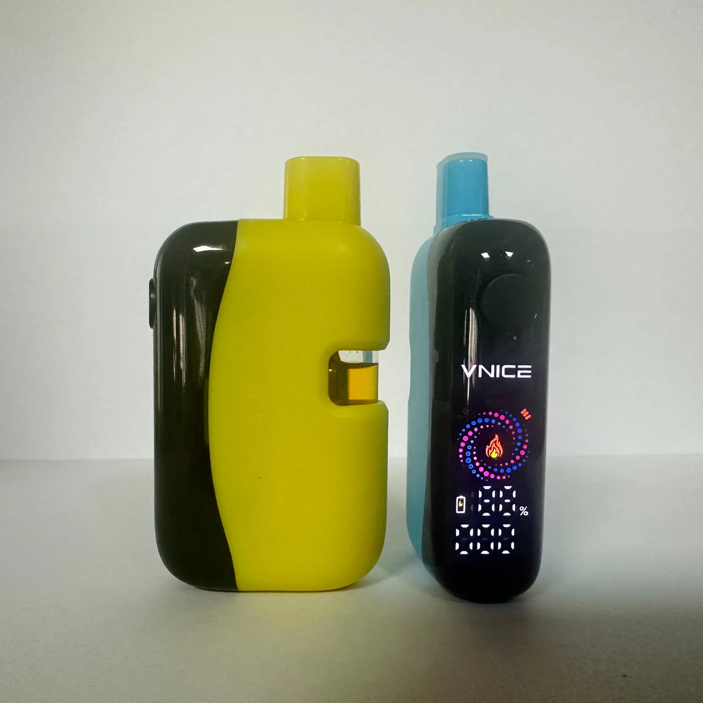 Live Resin Diamond Thick Oil 1g 2g Atomizer Mesh Coil Ceramic Aio Vaporizer Customized Pen Empty Box Disposable Vape Device with Large Smart Screen Wholesale