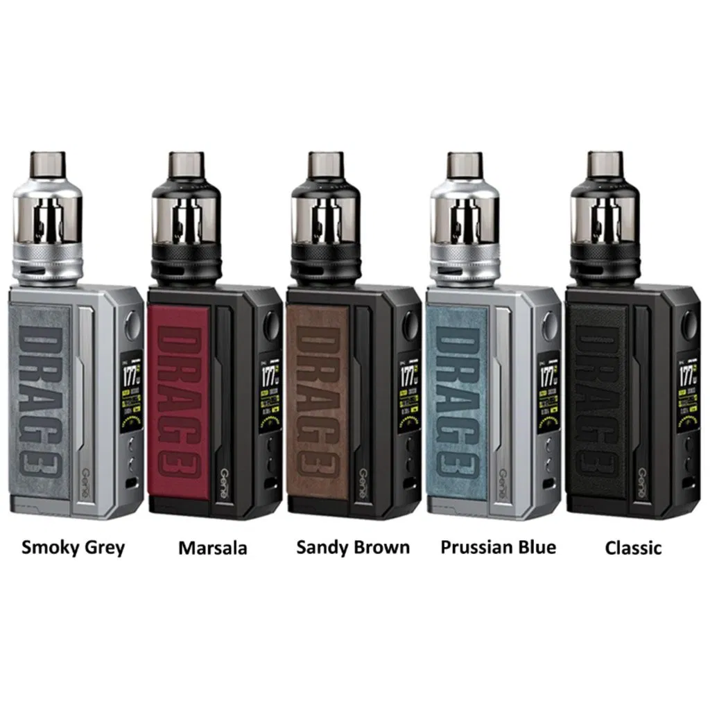 China Wholesale Voopoo Drag 3 Rechargeable Vape Mod Kit Vape Device