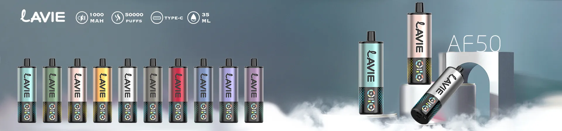 Rechargeable Smart Screen Consistent Metal Hookah Disposable E-Cigarette Vaping Device