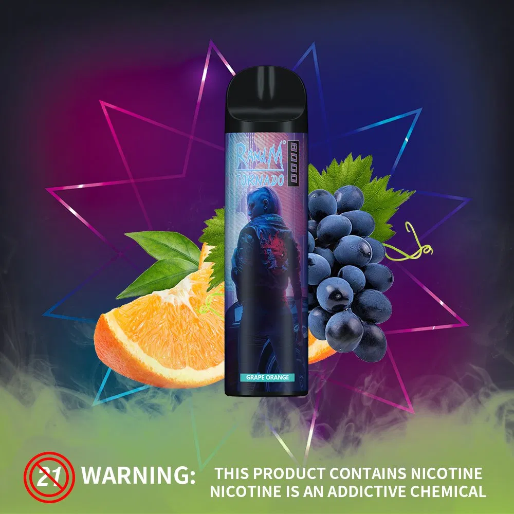 2022 New Wholesale Factory Sale Tornado 8000 Disposable Vape Device