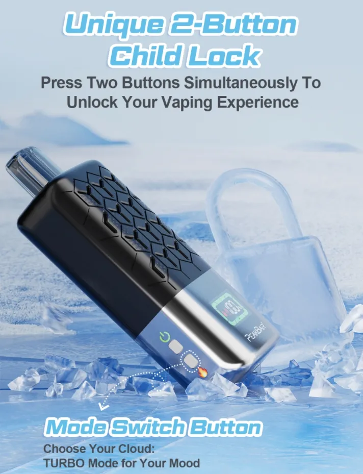 Premium Smart Pod Disposable Vape Device with 800mAh Battery