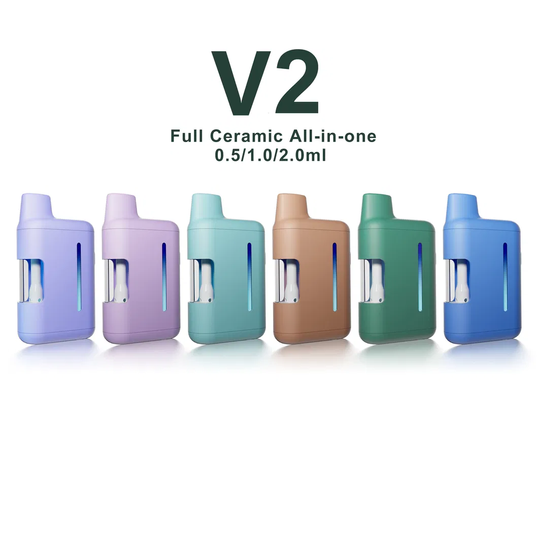 Button Active Adjustable Voltage Vape Device
