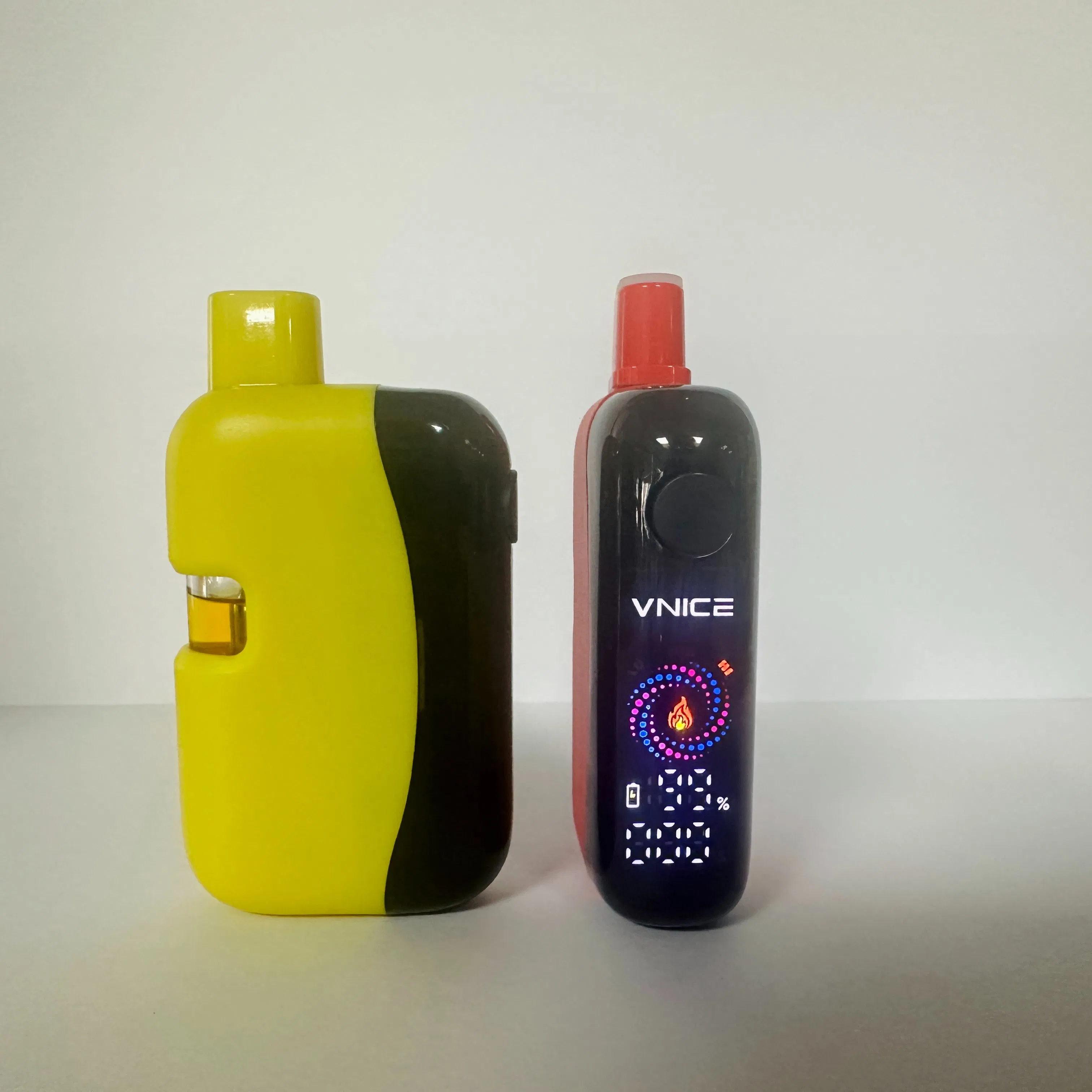 Live Resin Carts Push-Button Vapor Device with Smart Screen Display Pod Ceramic Heating Disposable Empty Vape Pen Visual Oil Tank Premium Disposables 1ml/2ml