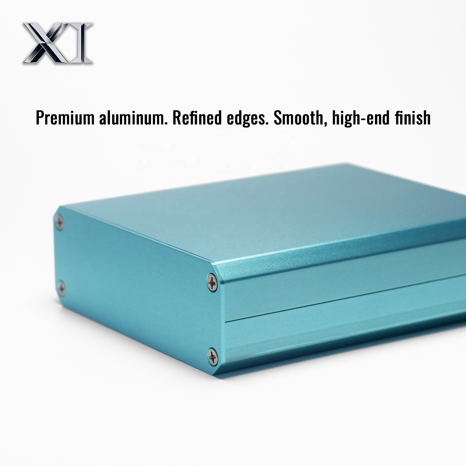 200*55mm Modular Aluminum Profile Enclosure Split Design for IoT Devices and Communication Control Boards