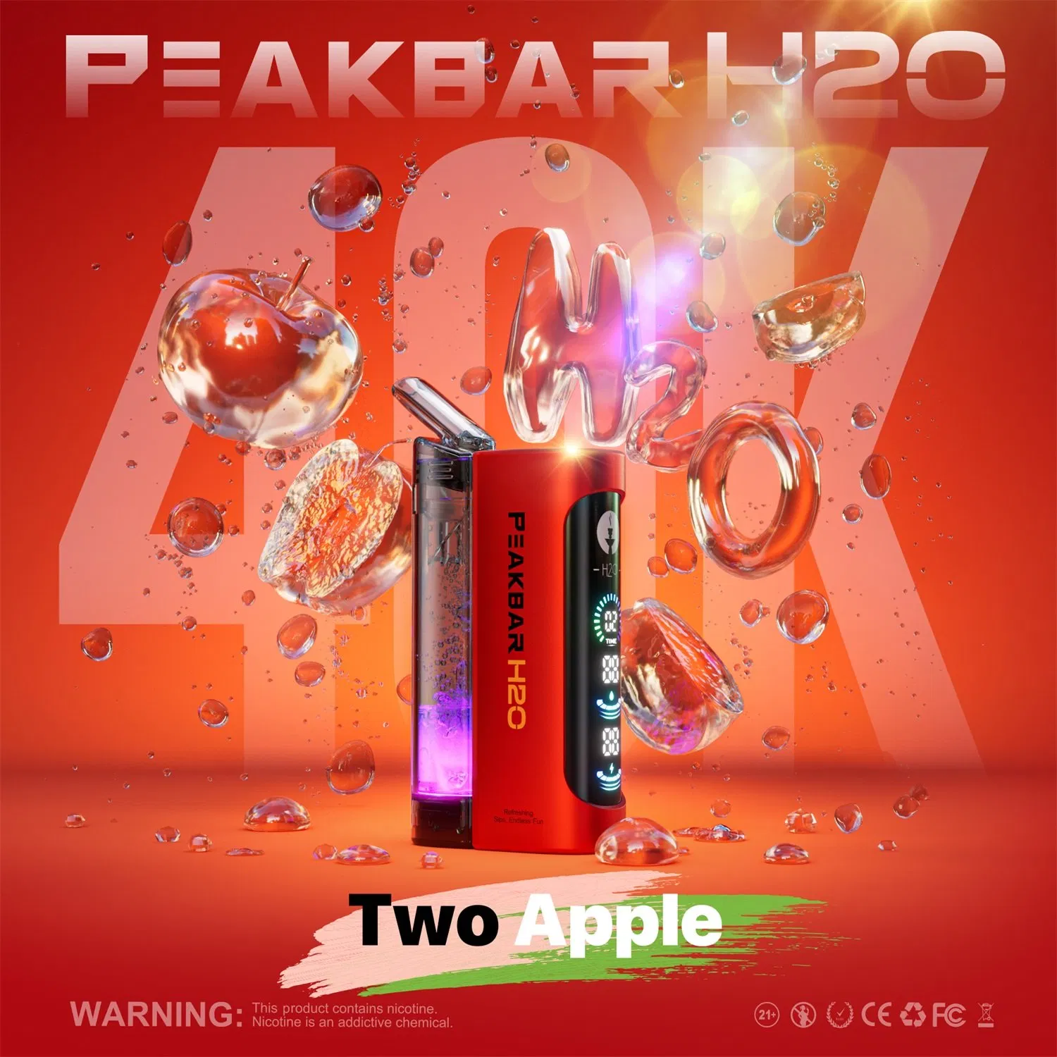 Innovative Peakbar H2O Device for Ultimate Portable Shisha Enjoyment