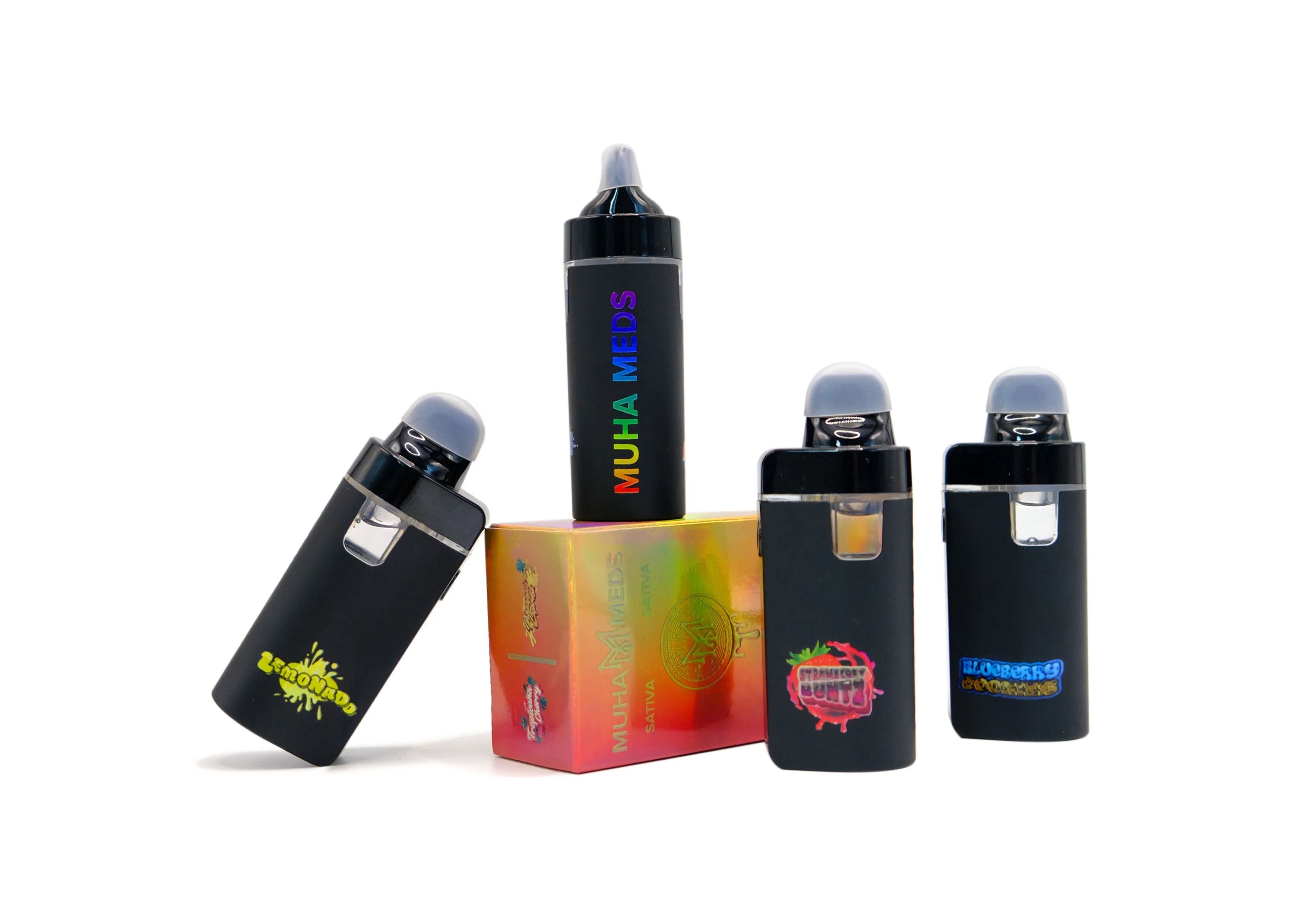 Disposable Vape Device with 1ml E-Liquid and 500mAh Battery