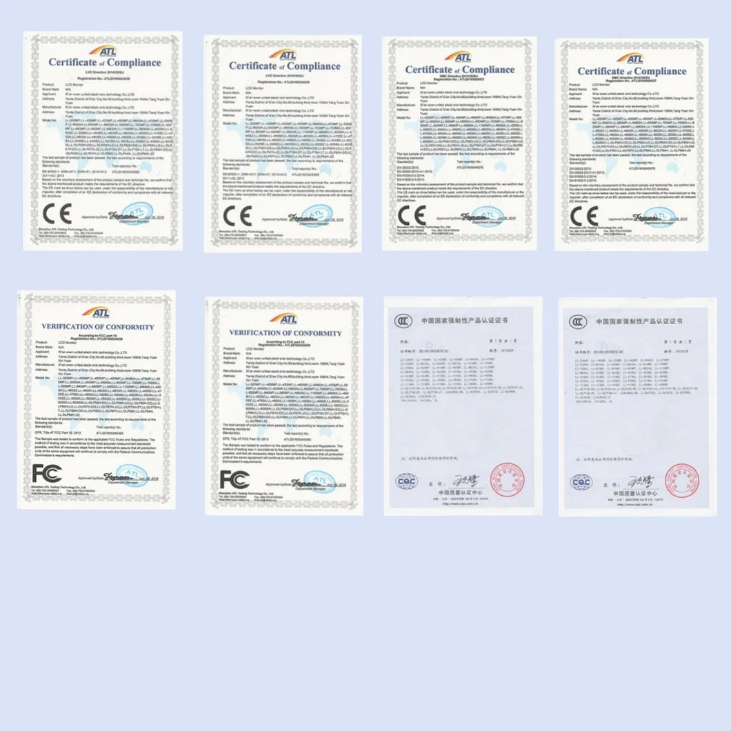 Certification Documents