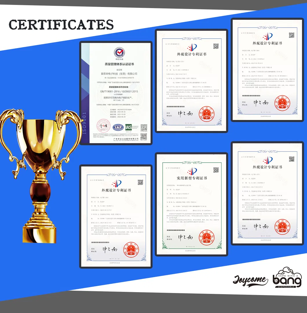 Product Certifications