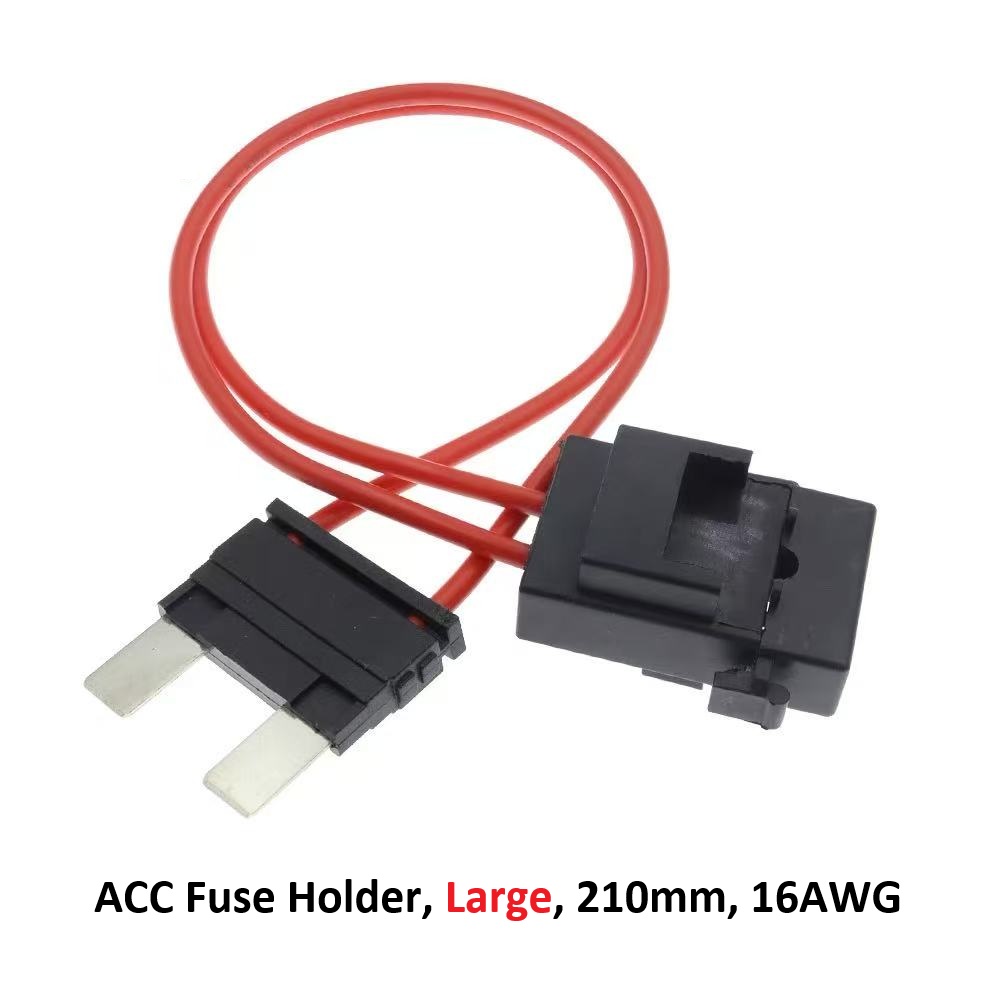 Factory Selling Car Modification ACC Fuse Box Car ACC Fuse Box 1pc 16AWG Wire 230mm Large Medium Small Micro2 Mini