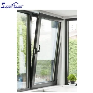 Auto Factory Custom High Quality Windows Mainly Export to North American Florida Aluminium Profile Tilt and Turn Windows